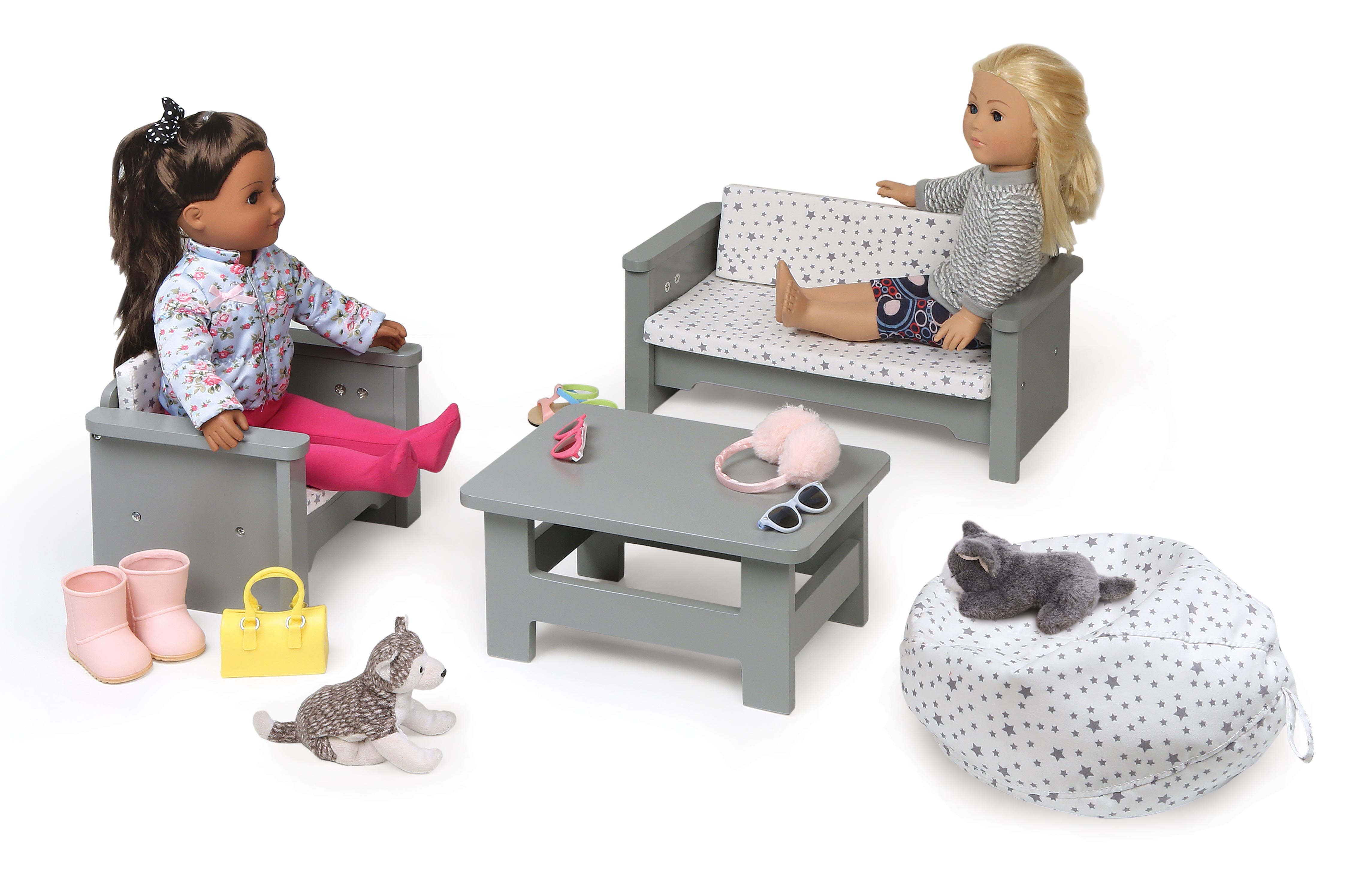 18 inch fashion doll couch